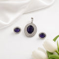 Royal Sapphire Elegance Jewelry Set