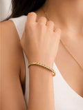 Golden Luxe Crystal Bracelet
